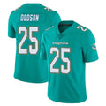 Qdoa M.Dolphins #25 Tyrel Dodson Player Aqua Limited Vapor Untouchable Home Game Stitched Jerseys