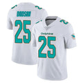 Qdoa M.Dolphins #25 Tyrel Dodson Player White Limited Vapor Untouchable Home Game Stitched Jerseys