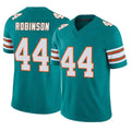 Qdoa M.Dolphins #44 Chop Robinson Player Aqua Limited Alternate Vapor F.U.S.E. Home Game Stitched Jerseys