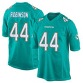 Qdoa M.Dolphins #44 Chop Robinson Player Aqua Team Color Home Game Stitched Jerseys