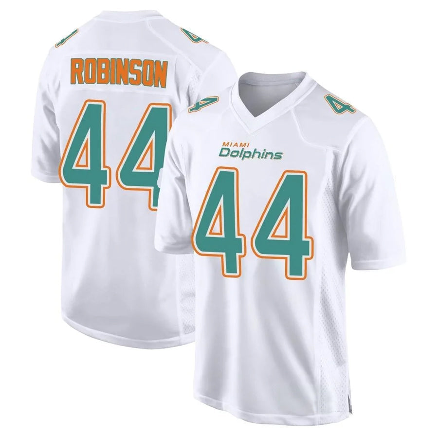 Qdoa M.Dolphins #44 Chop Robinson Player White Foshion Elite Stitched Jerseys