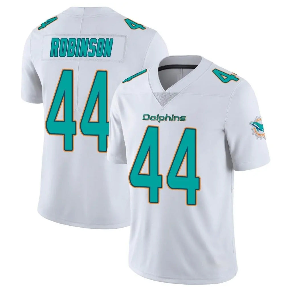 Qdoa M.Dolphins #44 Chop Robinson Player White Limited Vapor Untouchable Home Game Stitched Jerseys