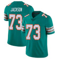 Qdoa M.Dolphins #73 Austin Jackson Player Aqua Limited Alternate Vapor Untouchable Home Game Stitched Jerseys