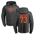 Qdoa M.Dolphins #73 Austin Jackson Player Darkgray Pullover Hoodies Limited Stitched Jerseys