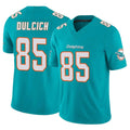 Qdoa M.Dolphins #85 Greg Dulcich Player Aqua Limited Vapor F.U.S.E. Home Game Stitched Jerseys