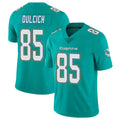 Qdoa M.Dolphins #85 Greg Dulcich Player Aqua Limited Vapor Untouchable Home Game Stitched Jerseys