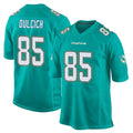 Qdoa M.Dolphins #85 Greg Dulcich Player Aqua Team Color Home Game Stitched Jerseys