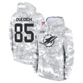 Qdoa M.Dolphins #85 Greg Dulcich Player Arctic Camo Salute to Service Hoodies Limited Game Stitched Jerseys