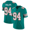 Qdoa M.Dolphins #94 Jordan Phillips Player Aqua Limited Alternate Vapor Untouchable Home Game Stitched Jerseys