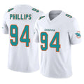 Qdoa M.Dolphins #94 Jordan Phillips Player White Limited Vapor F.U.S.E. Home Game Stitched Jerseys