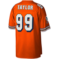 Qdoa M.Dolphins #99 Jason Taylor Mitchell & Ness Orange Big & Tall 2004 Retired Player Replica Jersey