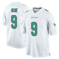 Qdoa M.Dolphins #9 Joshua Uche Player White Home Game Stitched Jerseys