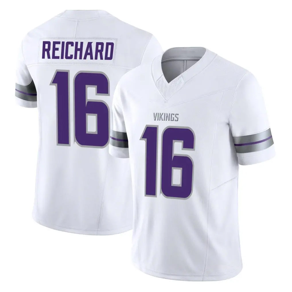 Qdoa MN.Vikings #16 Will Reichard Player White Limited Alternate Vapor F.U.S.E. Home Game Stitched Jerseys