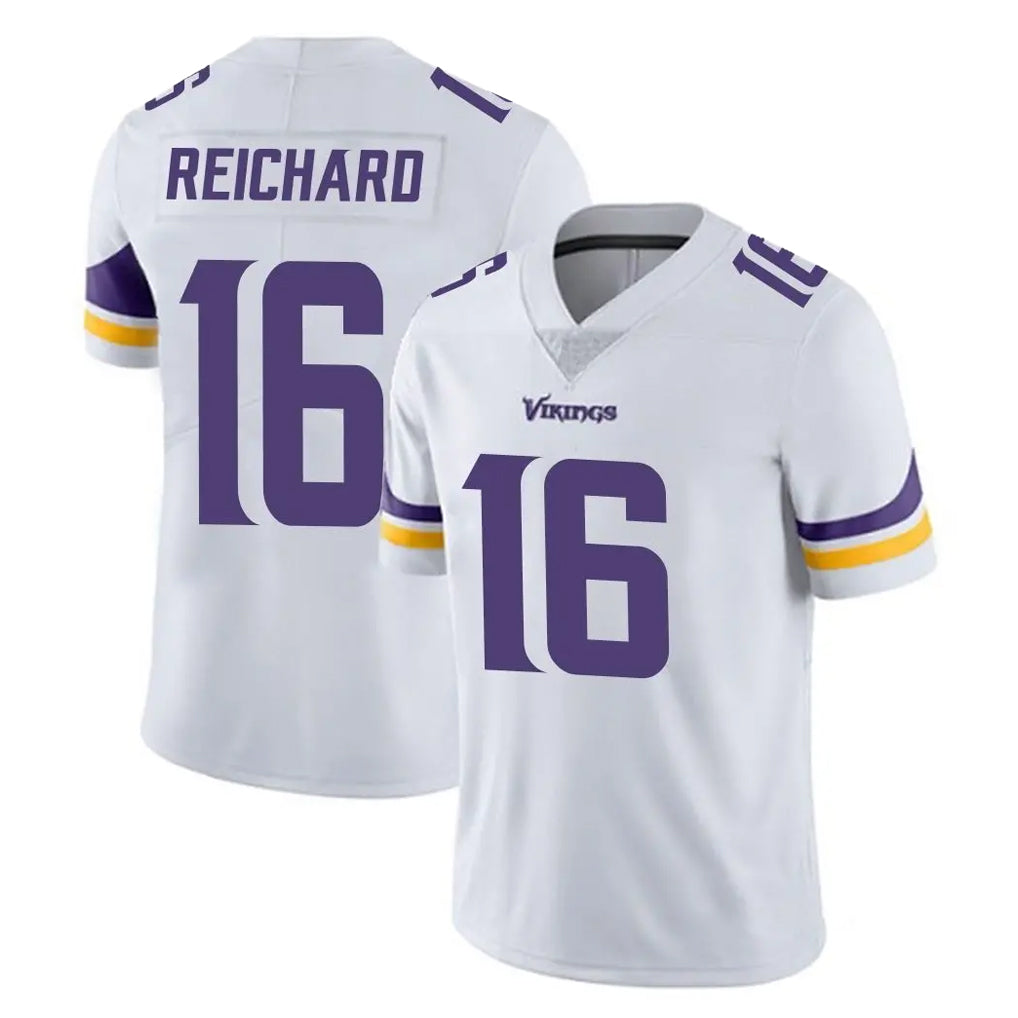Qdoa MN.Vikings #16 Will Reichard Player White Limited Vapor Untouchable Home Game Stitched Jerseys