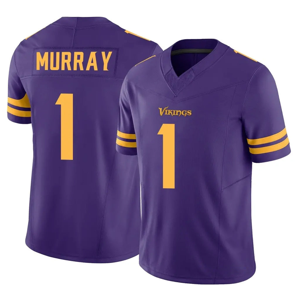 Qdoa MN.Vikings #1 Kyler Murray Player Purple Limited Alternate Vapor F.U.S.E. Home Game Stitched Jerseys