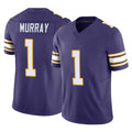 Qdoa MN.Vikings #1 Kyler Murray Player Purple Limited Classic Vapor F.U.S.E. Home Game Stitched Jerseys