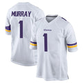 Qdoa MN.Vikings #1 Kyler Murray Player White Home Game Stitched Jerseys