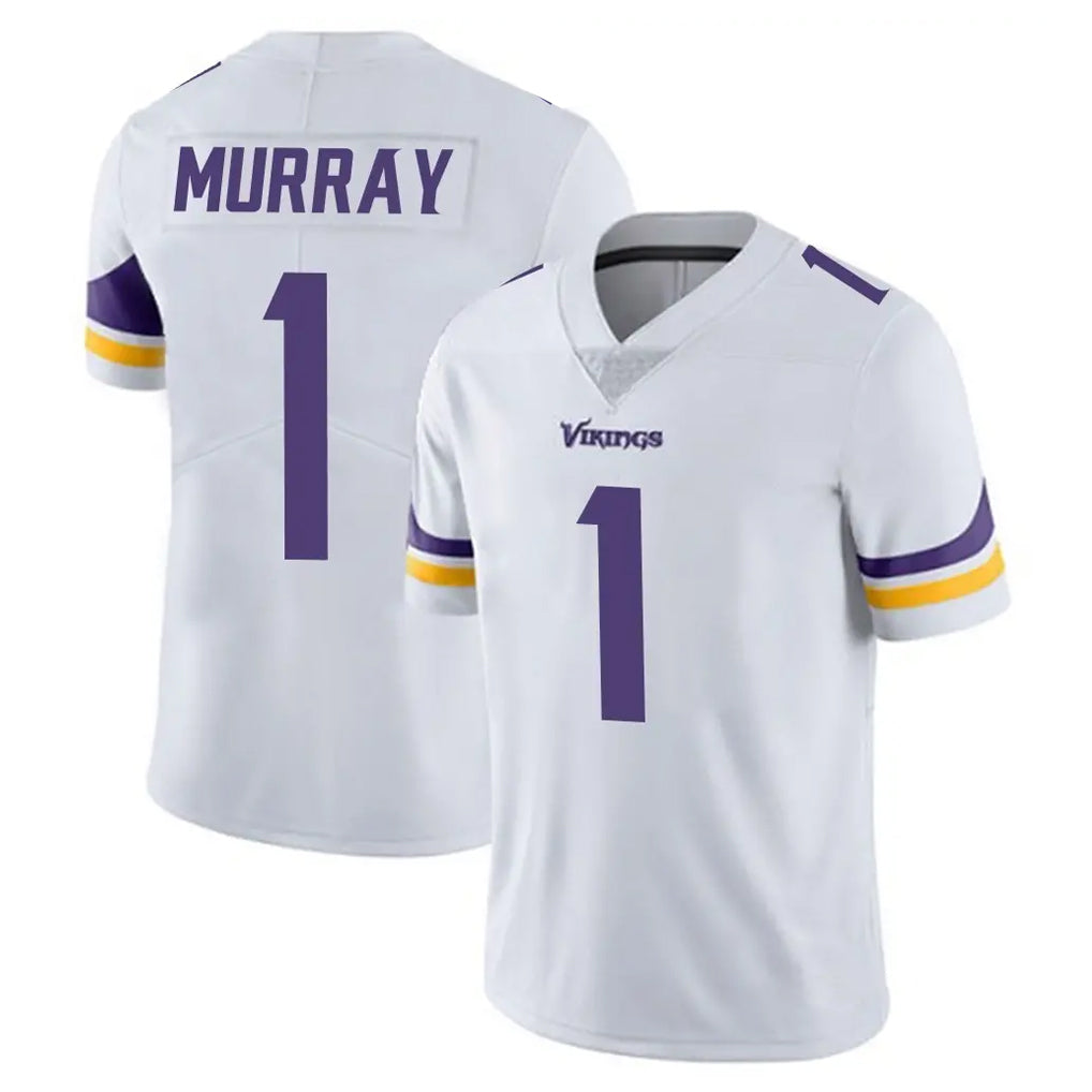 Qdoa MN.Vikings #1 Kyler Murray Player White Limited Vapor Untouchable Home Game Stitched Jerseys