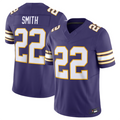Qdoa MN.Vikings #22 Harrison Smith Purple Vapor F.U.S.E. Limited Jersey Stitched American Stitched Jerseys