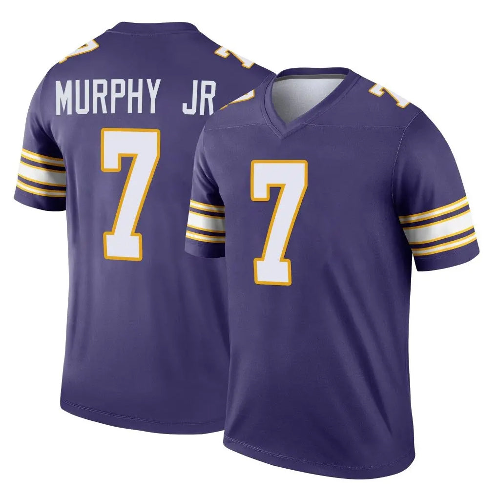 Qdoa MN.Vikings #7 Byron Murphy Jr. Player Purple Limited Classic Home Game Stitched Jerseys