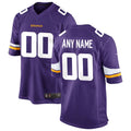 Qdoa Custom MN.Vikings Game Home Stitched Jerseys