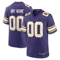 Qdoa Custom MN.Vikings Secondary Alternate Game Stitched Jerseys