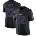 Qdoa MN.Vikings #22 Harrison Smith Player Limited Black Impact Game Stitched Jerseys