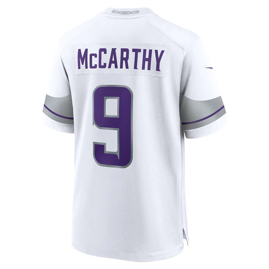 Qdoa MN.Vikings #9 J.J. McCarthy Player White Alternate Game Stitched Jerseys