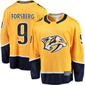 Qdoa N.Predators #9 Filip Forsberg Gold Home Breakaway Jerseys