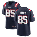Qdoa NE.Patriots #85 Hunter Henry Navy Game Home Jerseys