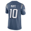 Qdoa NE.Patriots #10 Drake Maye Player Storm Blue Rivalries Collection Limited Stitched Jerseys