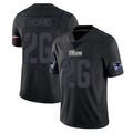 Qdoa NE.Patriots #26 Hassan Haskins Player Black Impact LImited Home Game Stitched Jerseys