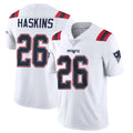 Qdoa NE.Patriots #26 Hassan Haskins Player White Vapor Untouchable Home Game Stitched Jerseys