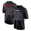 Qdoa NE.Patriots #32 TreVeyon Henderson Player Carbon Fashion Limited Home Game Stitched Jerseys