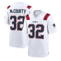 Qdoa NE.Patriots #32 TreVeyon Henderson Player White Home Game Stitched Jerseys
