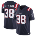 Qdoa NE.Patriots #38 Rhamondre Stevenson Navy Vapor F.U.S.E. Limited American Stitched Jerseys