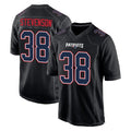 Qdoa NE.Patriots #38 Rhamondre Stevenson Player Carbon Fashion Limited Home Game Stitched Jerseys