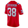 Qdoa NE.Patriots #38 Rhamondre Stevenson Player Red Home Game Stitched Jerseys