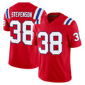 Qdoa NE.Patriots #38 Rhamondre Stevenson Player Red Limited Vapor F.U.S.E. Home Game Stitched Jerseys