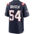 Qdoa NE.Patriots #54 Tedy Bruschi Navy Game Retired Player Stitched Jerseys