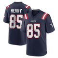 Qdoa NE.Patriots #85 Hunter Henry Player Navy Home Game Stitched Jerseys