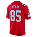 Qdoa NE.Patriots #85 Hunter Henry Player Navy Red Home Game Stitched Jerseys