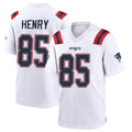 Qdoa NE.Patriots #85 Hunter Henry Player White Home Game Stitched Jerseys