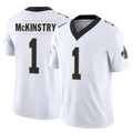 Qdoa NO.Saints #1 Kool-Aid McKinstry Player White Limited Vapor F.U.S.E. Home Game Stitched Jerseys