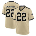 Qdoa NO.Saints #22 Martin Emerson Jr. Player Gold Home Game Stitched Jerseys
