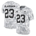 Qdoa NO.Saints #23 Julian Blackmon Player Arctic Camo Salute To Service Limited Game Stitched Jerseys