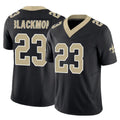 Qdoa NO.Saints #23 Julian Blackmon Player Black Limited Vapor F.U.S.E. Home Game Stitched Jerseys
