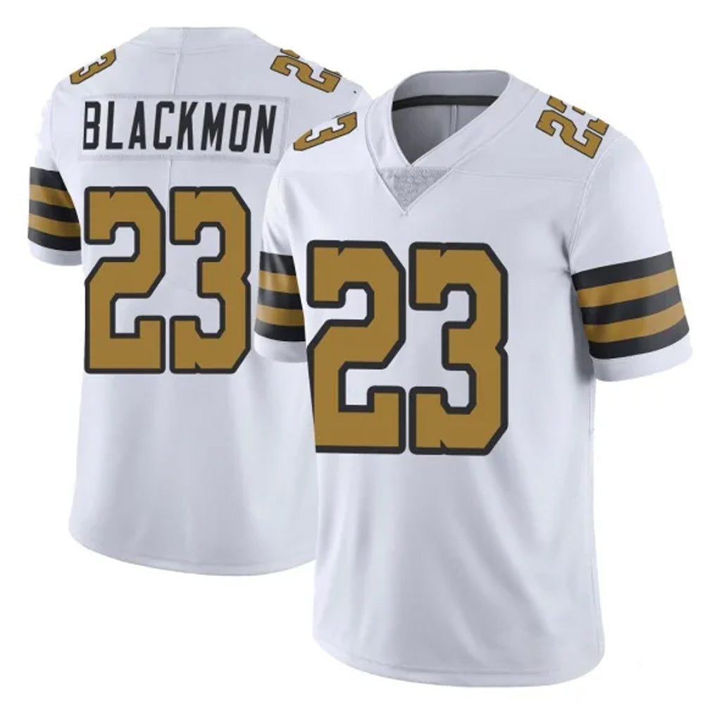 Qdoa NO.Saints #23 Julian Blackmon Player White Limited Color Rush Home Game Stitched Jerseys