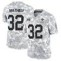 Qdoa NO.Saints #32 Tyrann Mathieu Player Arctic Camo Salute to Service Limited Stitched Jerseys