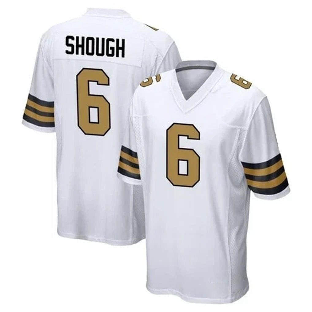 Qdoa NO.Saints #6 Tyler Shough Player White Alternate Home Game Stitched Jerseys